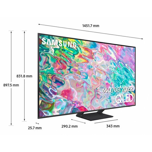Samsung - TV QLED 4K 65" 164 cm - 65Q70B 2022 Samsung  - TV, Télévisions 65 (165cm)