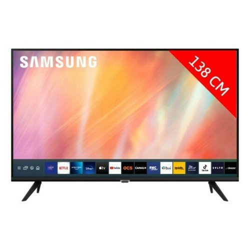 Samsung - TV LED 4K UHD 55" 140cm - 55AU7025  Samsung - Bons Plans TV, Télévisions