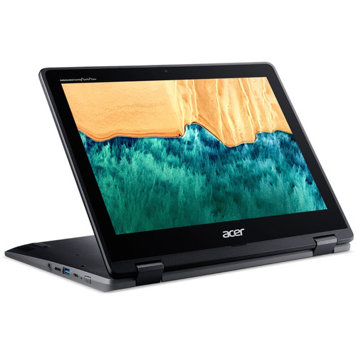 Acer - PC Portable Acer Chromebook Spin 512 R852T 12" Ecran tactile Intel Celeron 4 Go RAM 32 Go eMMC Noir Acer - Bonnes affaires Chromebook