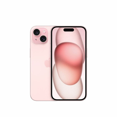 Apple - iPhone 15 - 5G - 6/128 Go - Rose Apple - iPhone Reconditionné