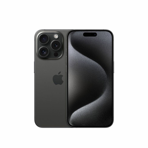 Apple - iPhone 15 Pro - 5G - 8/256 Go - Noir Titanium Apple - Idées cadeaux pour Noël Smartphone