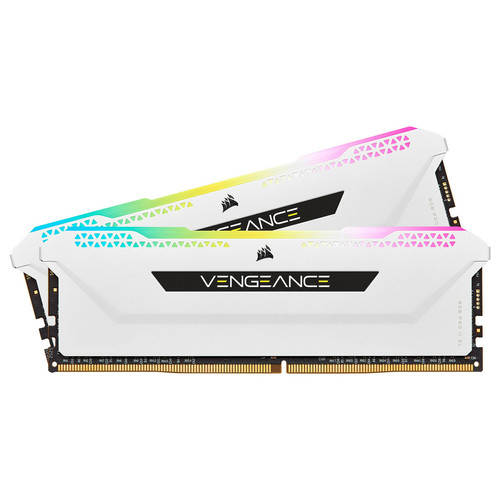 RAM PC Corsair Vengeance RGB PRO SL Series 16 Go (2 x 8 Go) DDR4 3600 MHz CL18 - Blanc