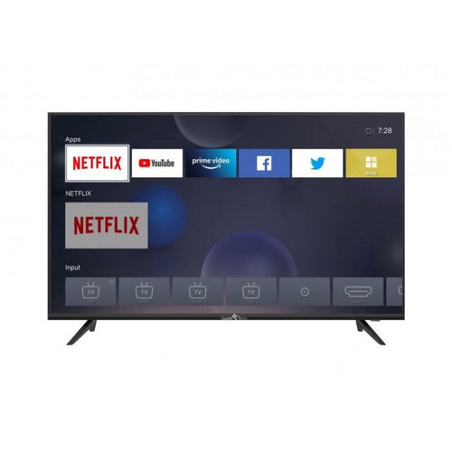 TV 40'' à 43'' Smart Tech Smart Tech 43" 4K Ultra HD Linux Smart TV Netflix&YouTube, Dolby Audio, SMT43N30FV1U1B1