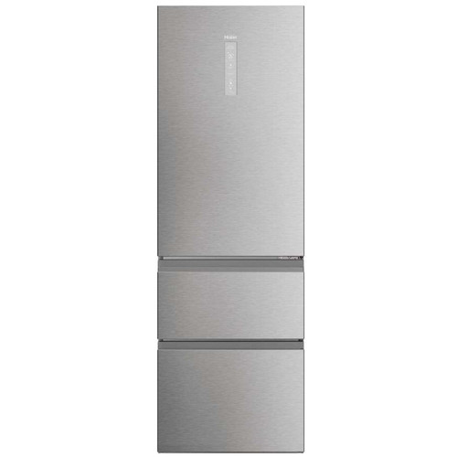 Haier - Réfrigérateur combiné 60cm 360l nofrost, inox - HTW5618DNMG - HAIER Haier - Refrigerateur congelateur 2 portes 2 tiroirs