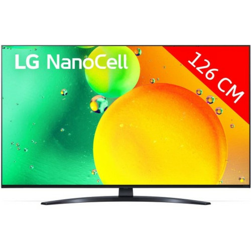 LG - TV LED 4K 126 cm Smart TV 4K LG NANOCELL 50NANO76 LG  - Smart TV TV, Home Cinéma