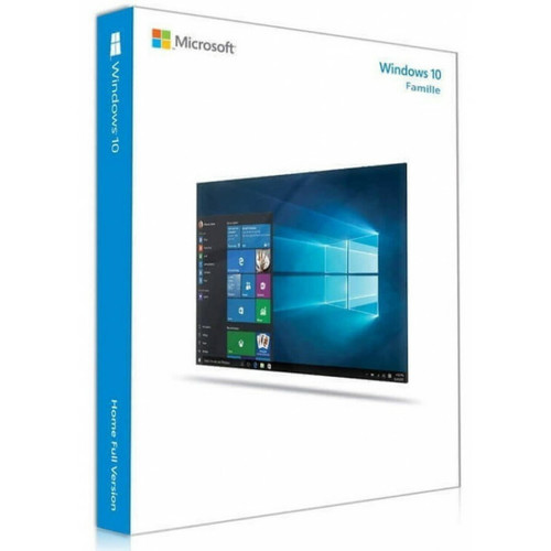 Windows 10 Microsoft Microsoft Windows 10 Famille (Home) - 32 / 64 bits - Clé licence à télécharger - Livraison rapide 7/7j