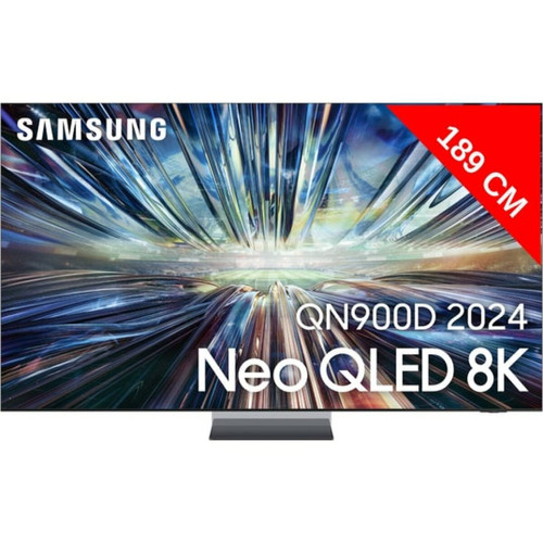 Samsung - TV Neo QLED 8K 189 cm TQ75QN900D Samsung  - TV QLED Samsung TV, Home Cinéma