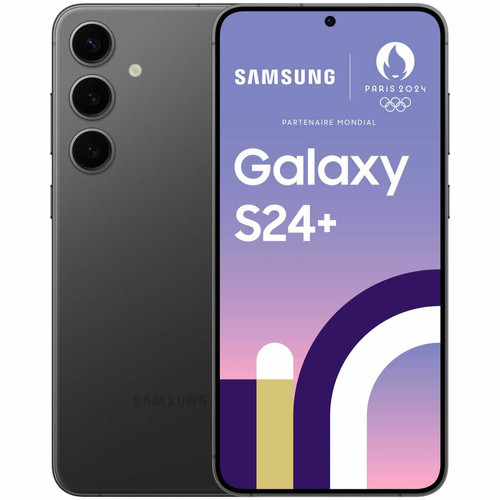 Samsung - Galaxy S24+ - 5G - 12/512 Go - Noir Samsung - Smartphone paiement en plusieurs fois Téléphonie