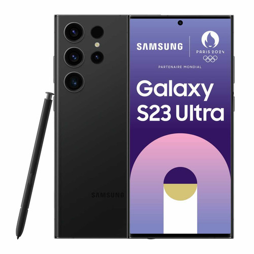 Samsung - Galaxy S23 Ultra - 8/256 Go - Noir Samsung - Smartphone paiement en plusieurs fois Téléphonie