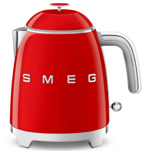 Smeg - Bouilloire sans fil 0.8l 1400w rouge - klf05rdeu - SMEG Smeg - Tout pour le thé Petit déjeuner, Café