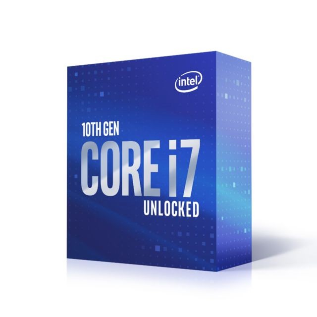 Intel - Intel® Core™ i7-10700K - 3.8/5.1 GHz Intel - Bonnes affaires Processeur