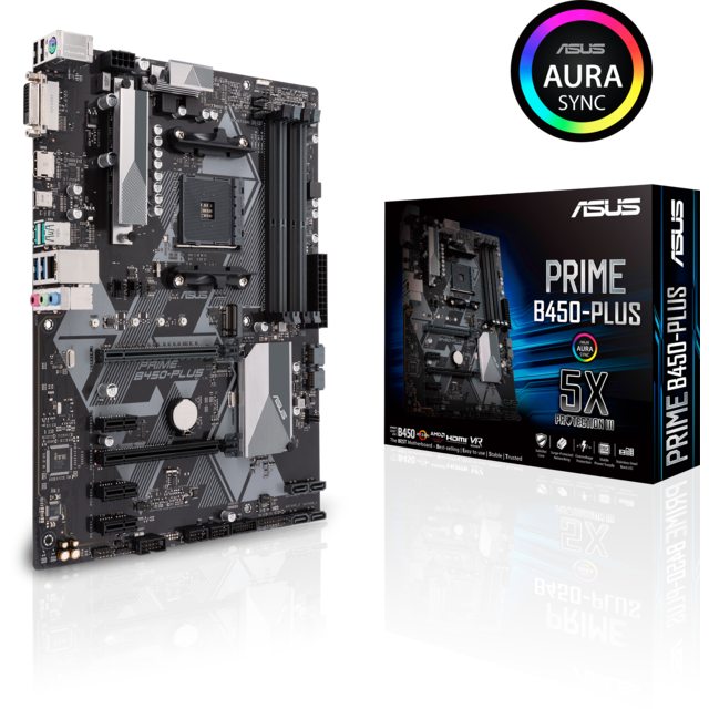 Asus - AMD B450 PRIME PLUS - ATX Asus  - Bonnes affaires Asus