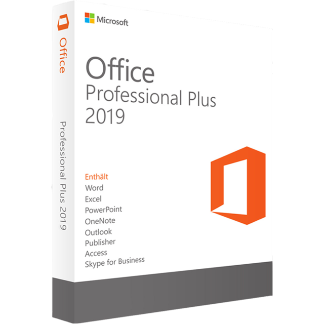Microsoft - Office professionnel plus 2019 Microsoft  - Logiciels