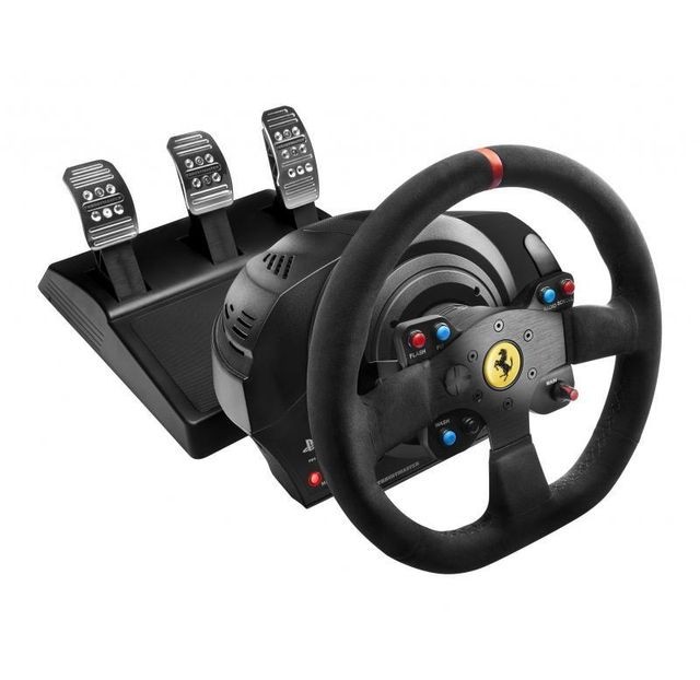 Thrustmaster - T300 Ferrari Integral Racing Wheel Alcantara Edition Thrustmaster - Le meilleur de nos Marchands Gaming