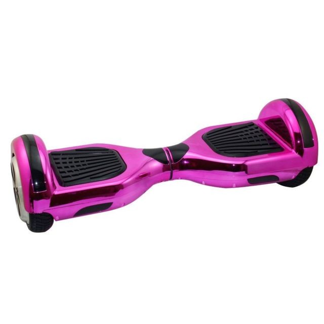 Air Rise - HOVERBOARD 6,5 POUCES Chromé Rose BLUETOOTH+ SAC+ TÉLÉCOMMANDE Air Rise - Hoverboard Gyropode